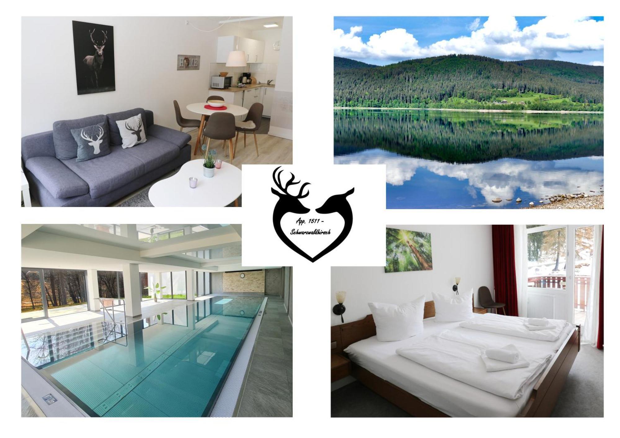 Kurhotel Schluchsee App 1511 - Schwarzwaldhirsch - Mit Innenpool Und Sauna, ชลูคซี ภายนอก รูปภาพ